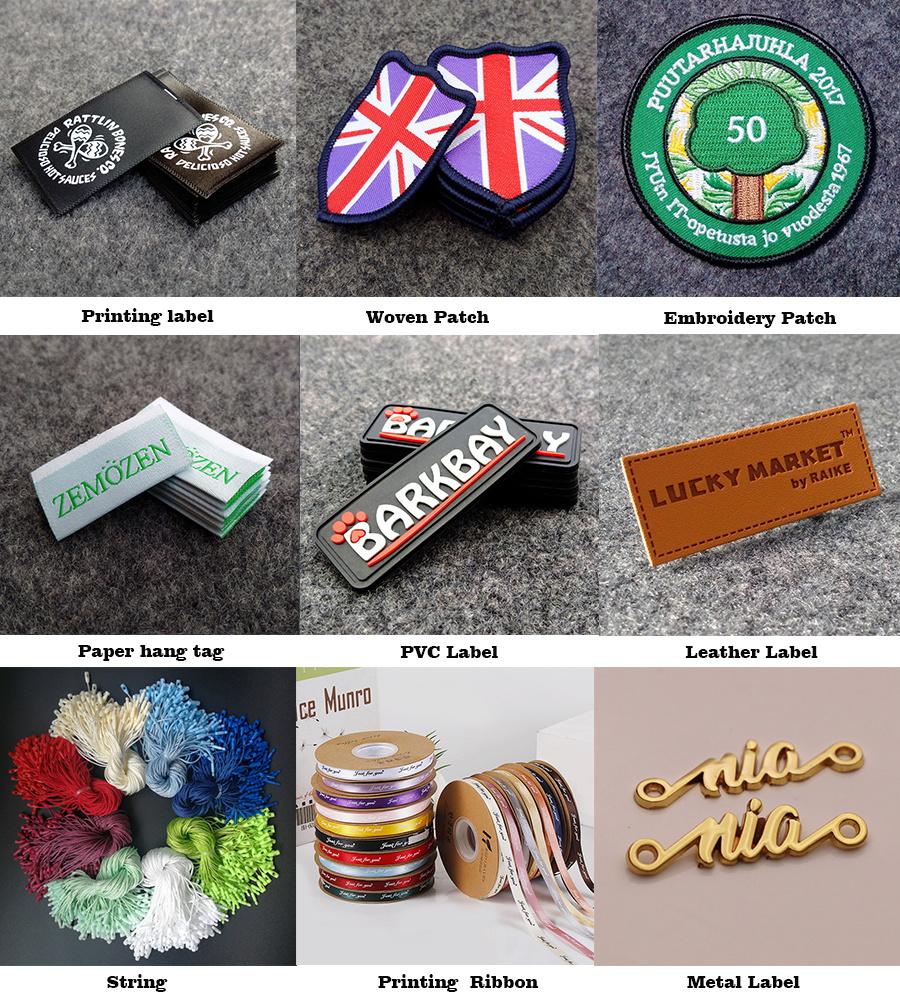 High Quality 400g Cardboard Printed Garment Shirt Paper Hang Tag for Clothing