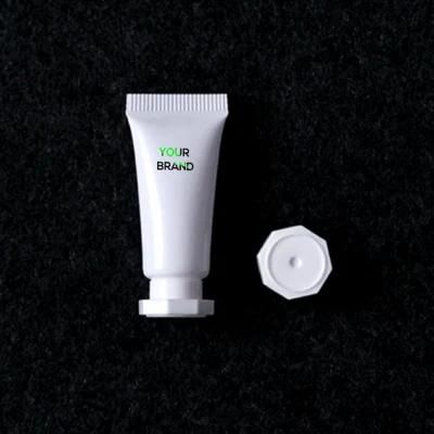 Empty Plastic Cream Soft Tube Facial Cleansing Tube Refillable Cosmetic Squeeze Tubes with Golden Lids