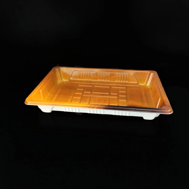 Set of Four Sushi Packaging Boxes Sushi Tray With Lid