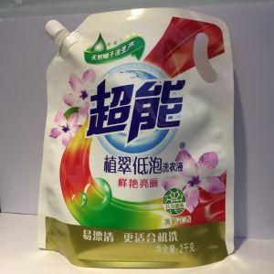 Plastic Laundry Detergent Stand up Spout Pouch