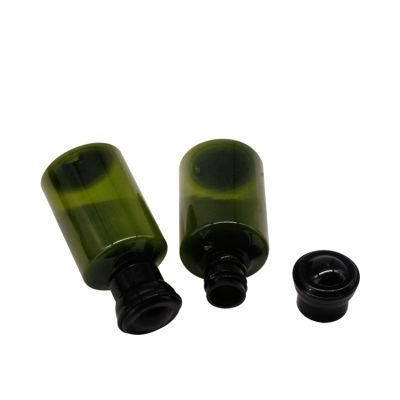 Alcohol Hand Sanitizer Packaging Empty Green Pet Plastic Bottles
