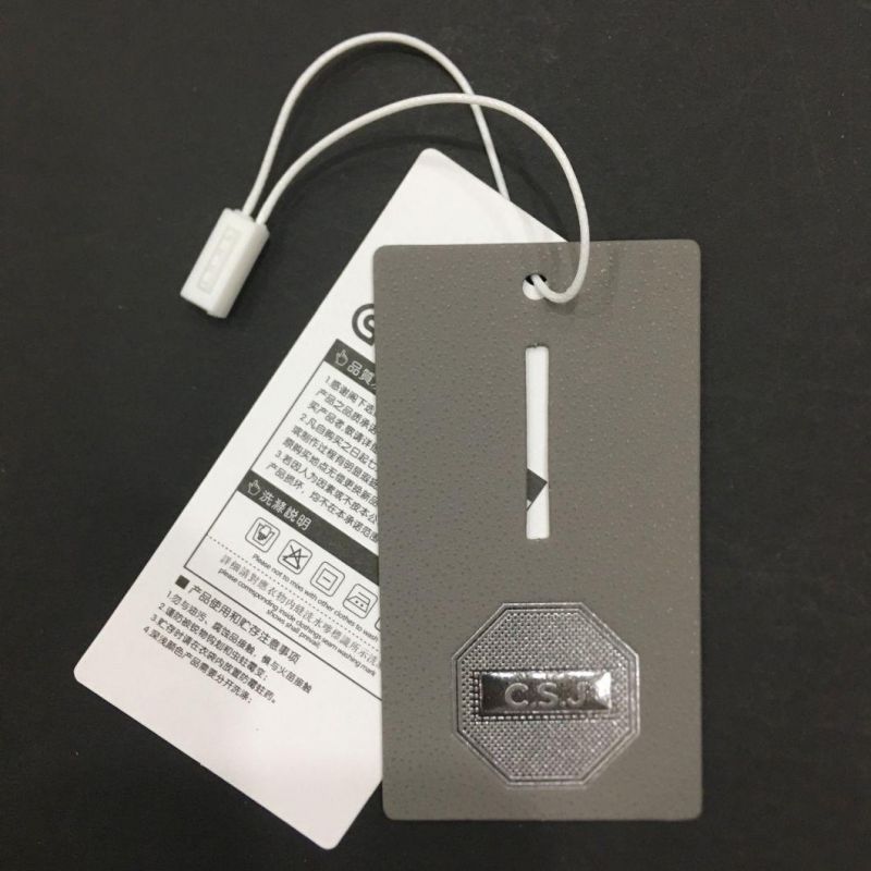 OEM High Quality Hangtag for Clothing Hanging Label Manufacturer