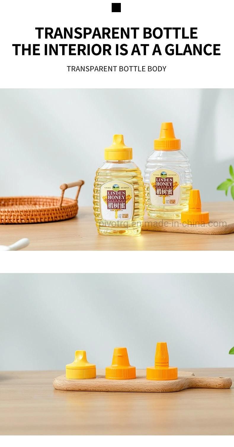 500g 357ml Pet Honey Bottle Plastic for Packing Honey Jams Syrups