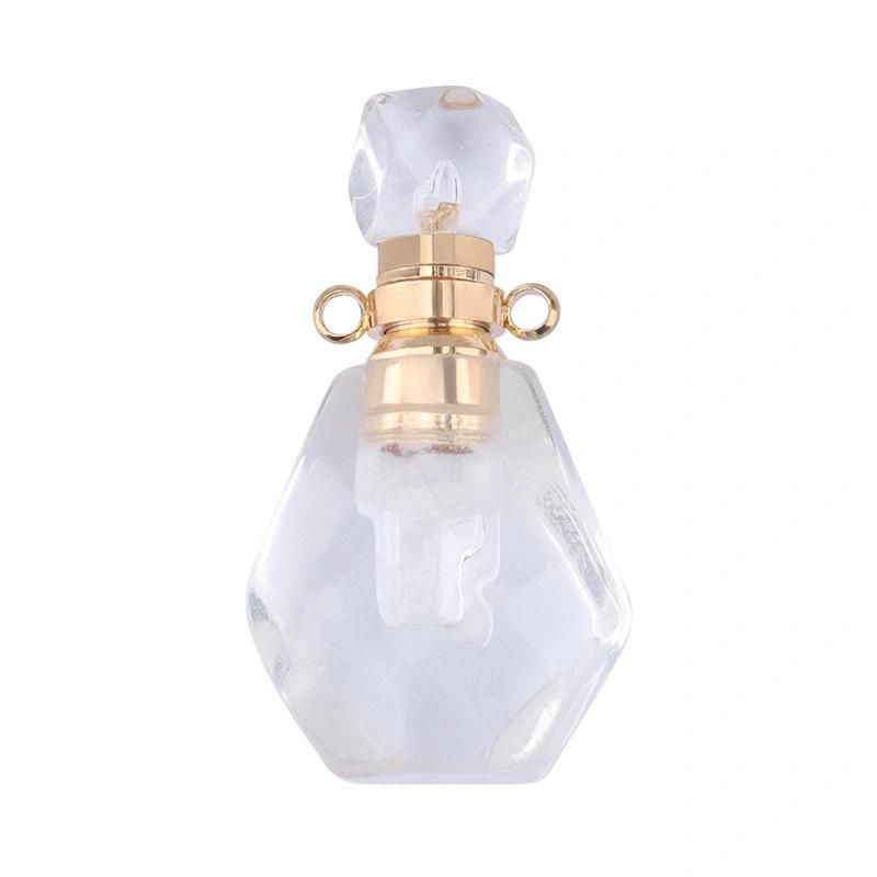 Original Perfume Bottle Design Empty Imitation Jade Glass Perfume Spray Bottle for Women
