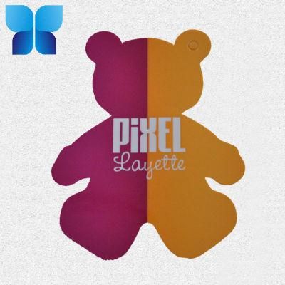 Customized Special Shaped Brand Name Label Tags for Kids Clothing