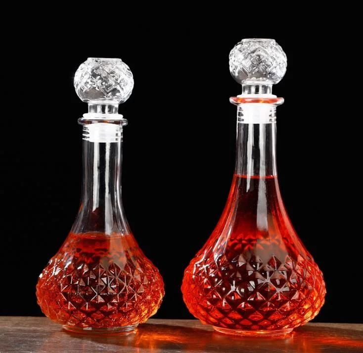Red Wine Glass Decanter Wine Glass Container with Sealed Cap