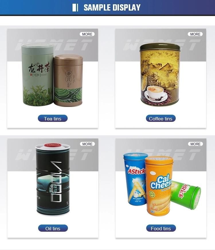 Interesting Tin Box House Shape Design Storage Box Packaging Box Container with Big Volume