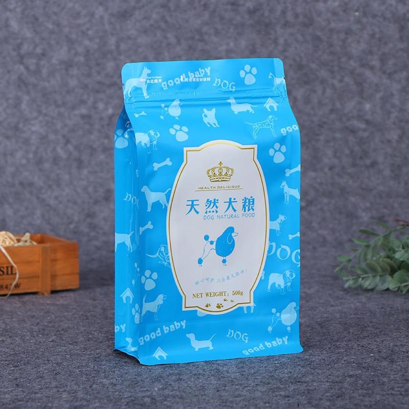 Recyclable Stand up Plastic Cat Litter Bag with Zipper Top Plastic Cat Litter Bag with Handle/Premade Pouch