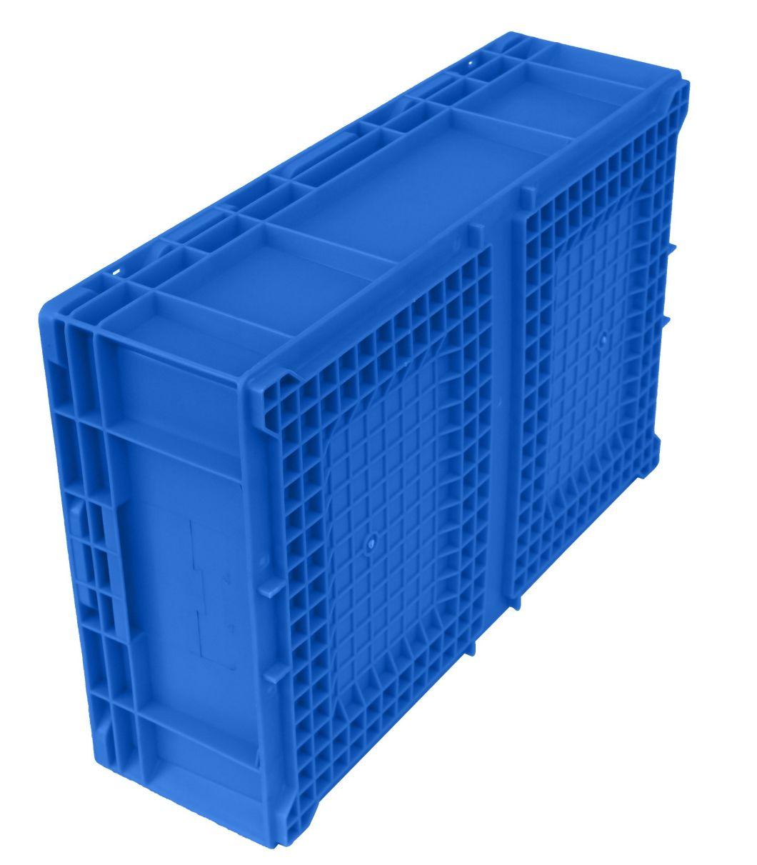 HP5b Plastic Turnover Logistics Container Box HP Standard Auto Parts Logistic Box Durable Opaque Plastic Storage Boxes