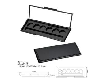 Luxury Makeup Packaging Square Magnetic Matte Eyeshadow Box Packaging for Makeup