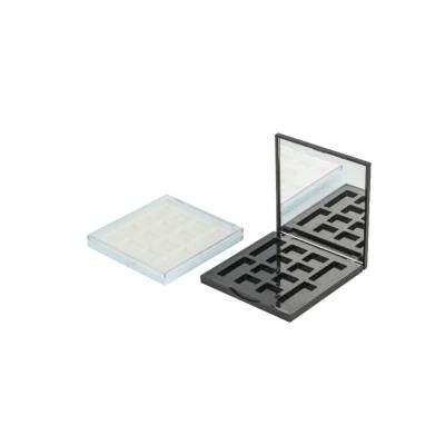 T378 12colors Customized New Design High Quality Empty Plastic Highlight Concealer Eye Shadow Palette