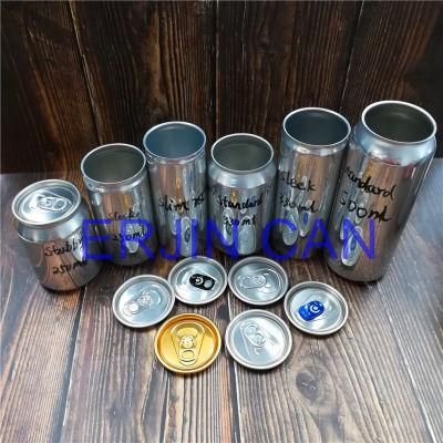 Empty Slim Standard Sleek Stubby 5.1oz 150ml 6.2oz 6.3oz 180ml 185ml 187ml 250ml 330ml Aluminum Beverage Can