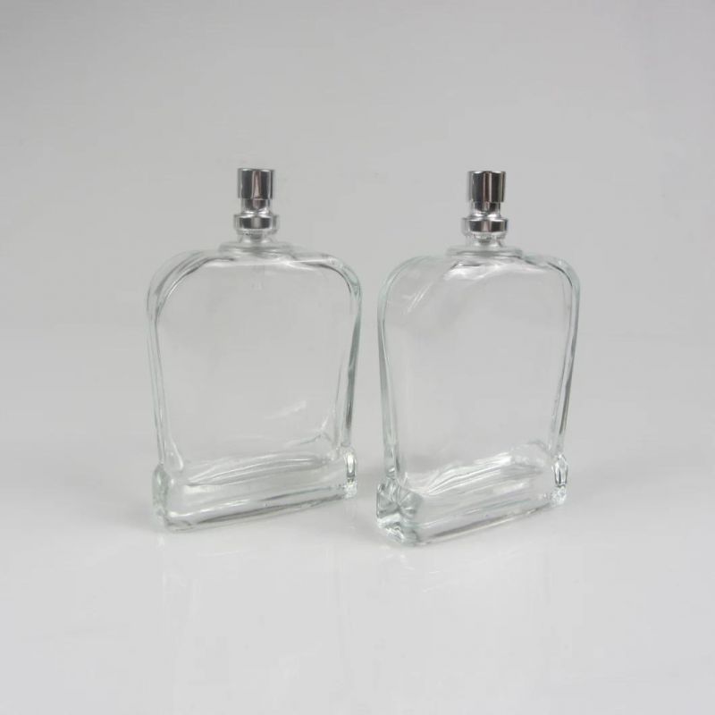 Custom 100 Ml Clear Glass Perfume Spray Bottles