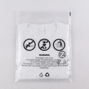 Customized Personality Clear OPP Plastic Packing Bag for Garment