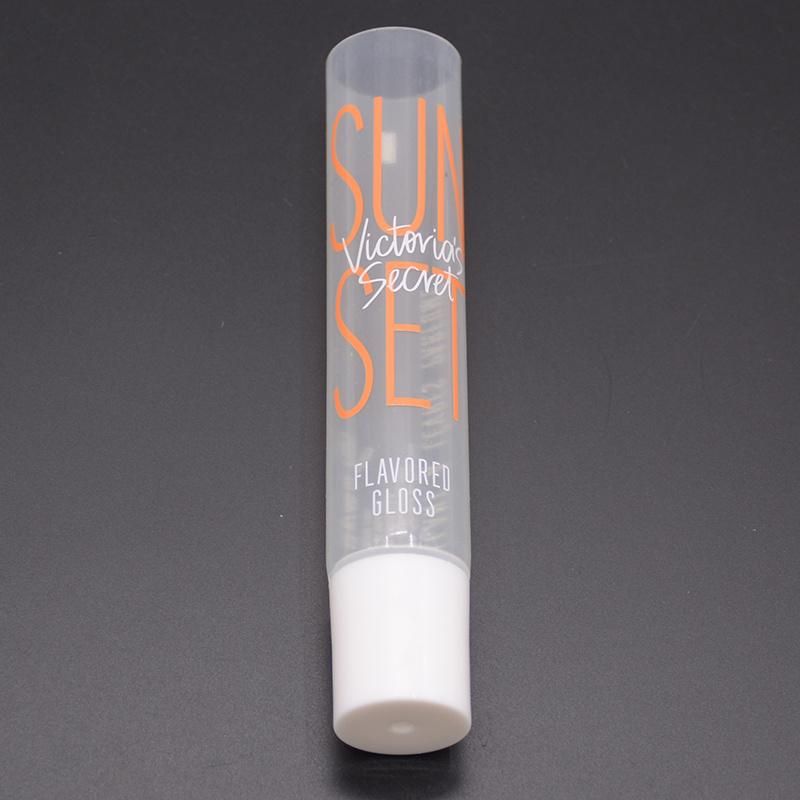 Custom Logo Printed Empty Squeeze Lip Balm Plastic Packaging