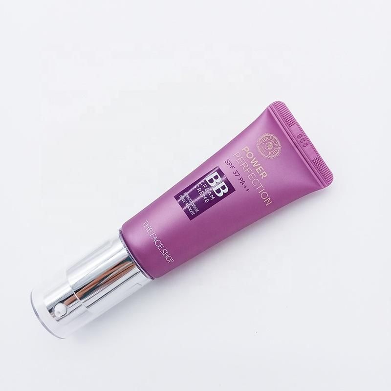 Cosmetic Tube with Lotion Pump Clear Empty Plastic Tube