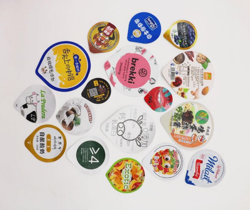 Jelly/ Juice/ Jam/ Paste/ Diary/ Yoghurt/ Yogurt Aluminum Foil Plastic Cover Lid Film