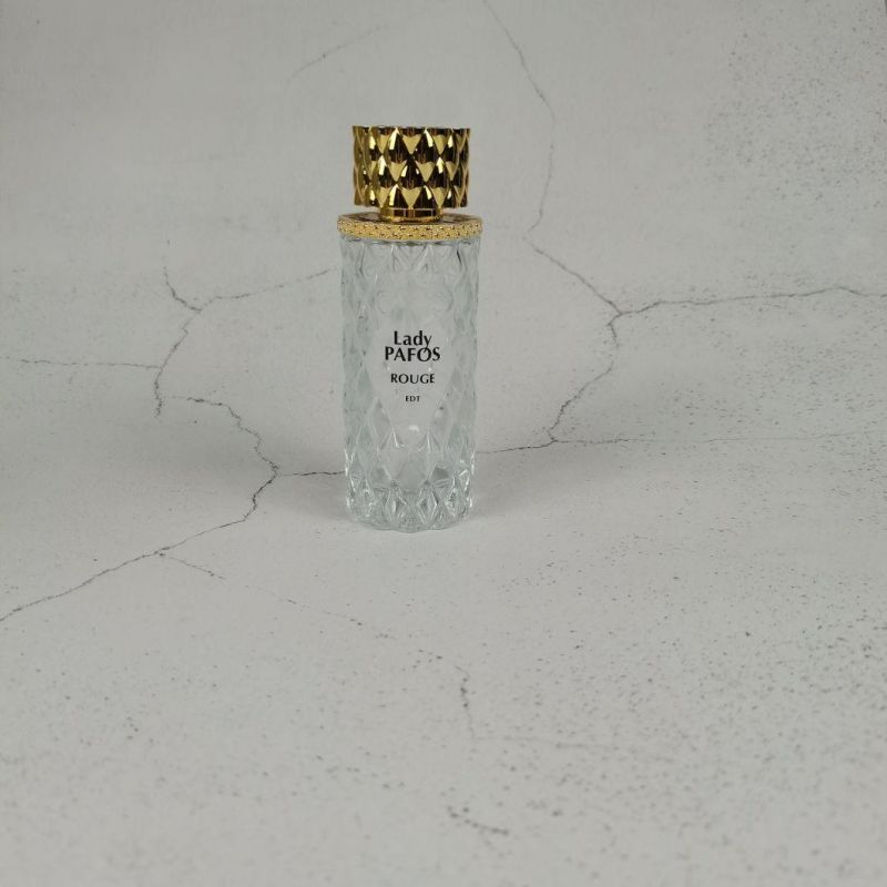 Frosted Clear Refill Perfume Atomizer Spray Glass Bottle 85ml