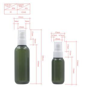 60/120ml PETG Cosmetic Packaging Skin Care Facial Lotion Bottle