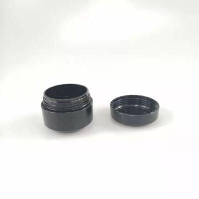 20g Black Lid Plastic Can Cosmetic Container Cream Lotion Can Cosmetic Sub Packaging Box