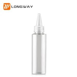 100ml Plastic Lotion Bottle Pointed Mouth Cap