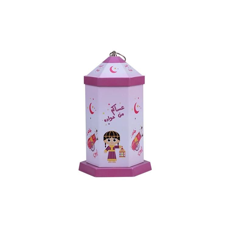 Hot Sale Food Grade Tin Box Special Shape Chocolate Gift Tin Box Storage Tin with Handle