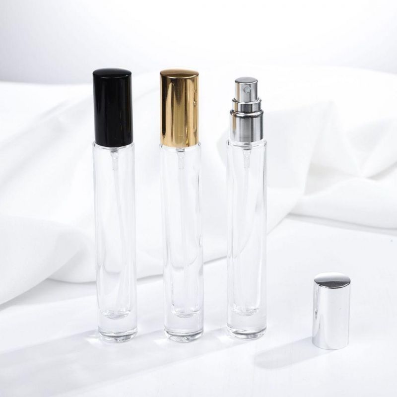 10ml Atomizer Thick Glass Bottle Vial Spray Refillable Fragrance Perfume Empty Scent Bottle