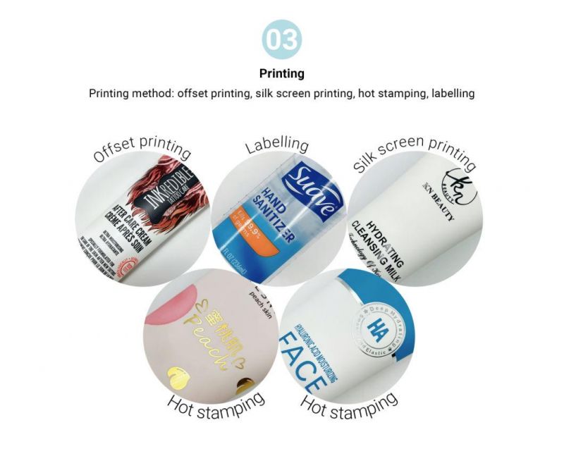 Body Milk Tube with Massage Head Five Ball Massage Head