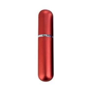5ml Round Mini Glass Vials Travel Refillable Atomizer Pocket Aluminum Perfume Bottle
