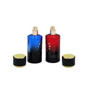 Hot Style 100ml Empty Perfume Bottle Round Transparent Parfum Bottle Spray Glass Bottle