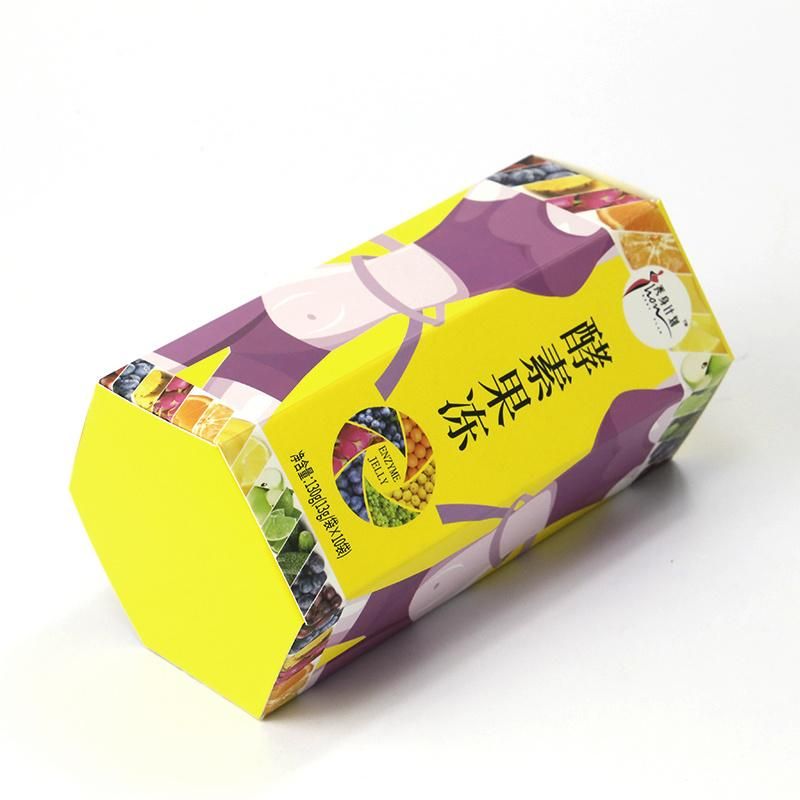 Custom New Design Cardboard Paper Hexagon Tube Box