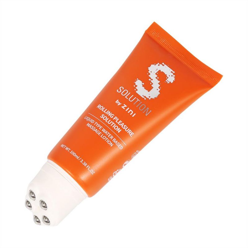 2022 New Design Massage Plastic Tube with 3 Stainless Steel Balls for Body Massaging
