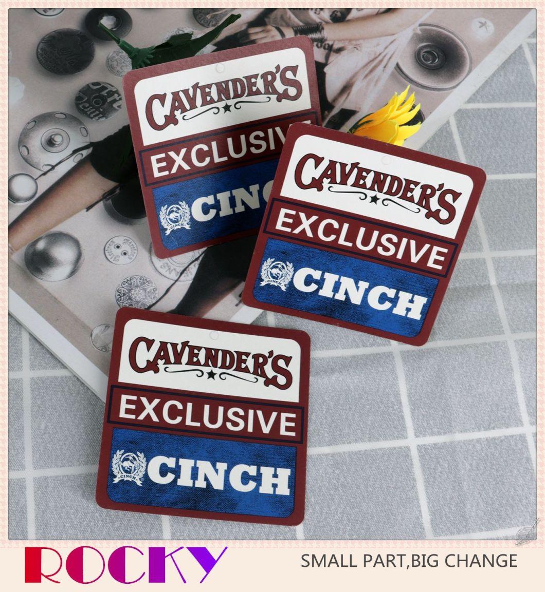 Custom Hangtag for Clothing Tags Clothes Label with Custom Logo