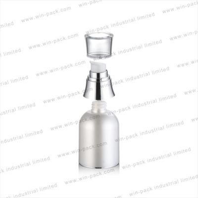 Hot Sell Black Cosmetic Acrylic Wine Bottle Shape Display Lotion Packing