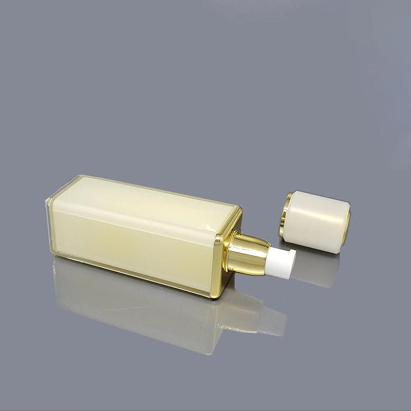 in Sock Luxury Gold Plastic Lotion Bottles 30ml 80ml 120ml Cream Jars Cosmetic Packaging Container Set