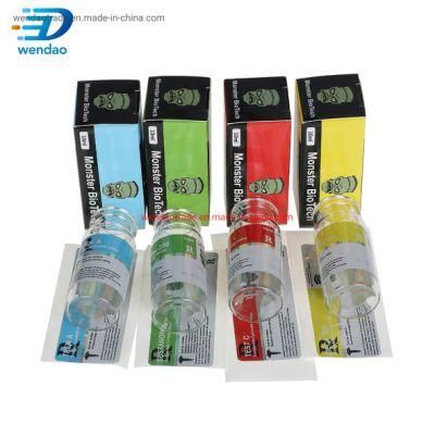 Gen Pharma Test C 250 Red Color Hologram Vial Packaging Sticker and Box for 10ml