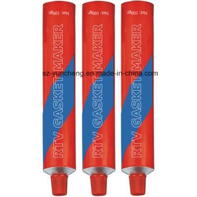 Empty Aluminum Tube for Packing Silicone