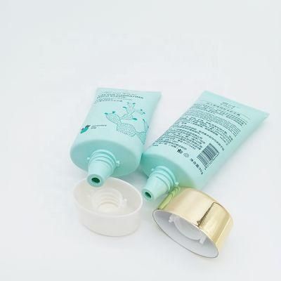 Plastic Tube with Screw Cover for Face Wash Cream Packaging