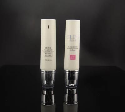 90ml Cc Cream Oval Plastic Tube with Oval Airless Bottle
