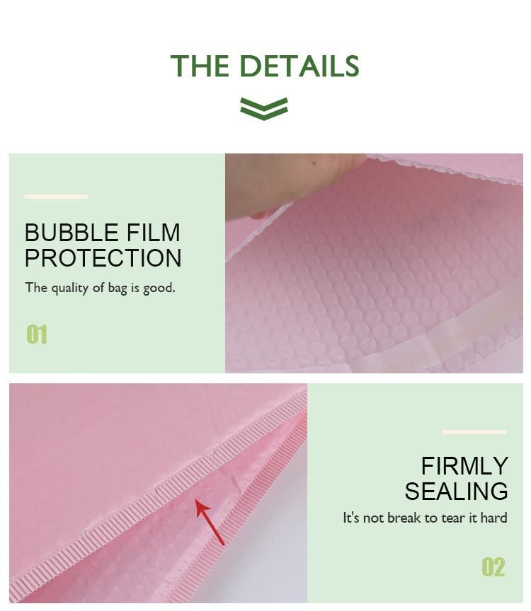 Custom Plastic Envelope Padded Postal Courier Bags Custom Logo Mailing Bags Bubble Mailer