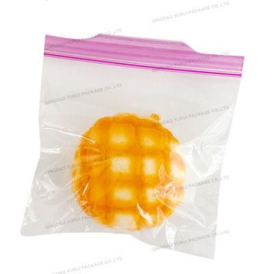 Wholesale PE Food Storage Plastic Ziplock Reclosable Sandwich Bag