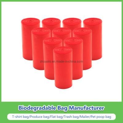 PLA+Pbat/Pbat+Corn Starch Biodegradable Bags, Compostable Bags, Rubbish Bags for School