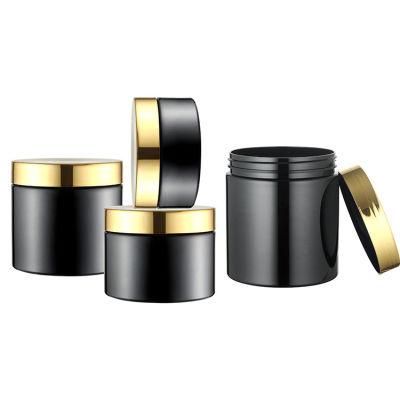 100ml Plastic Cosmetic Cream Jar with Aluminum Cap
