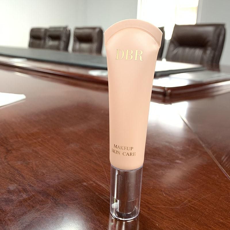 Factory Custom Plastic Tube with Airless Pump Empty Foundation Tube