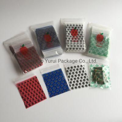 Printing of Various Sizes and Patterns Plastic Mini Apple Baggie
