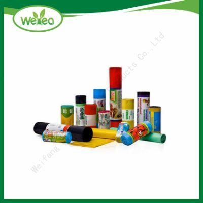 Eco-Friendly Polythene HDPE LDPE Garbage Bag with Different Colour
