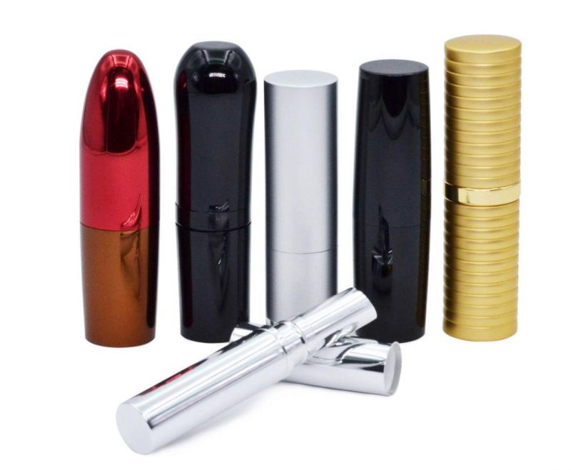 Empty Golden Lipstick Packing Tube, Cosmetic Packaging Tube