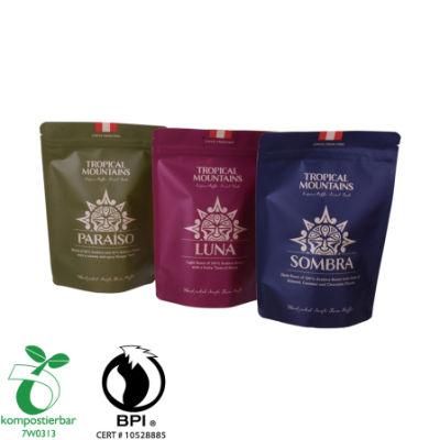 Custom Color Coffee Bag with Normal Zipper