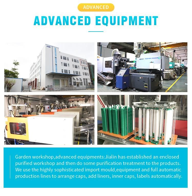 Plastic Blue Bottle Handle for Water Factory