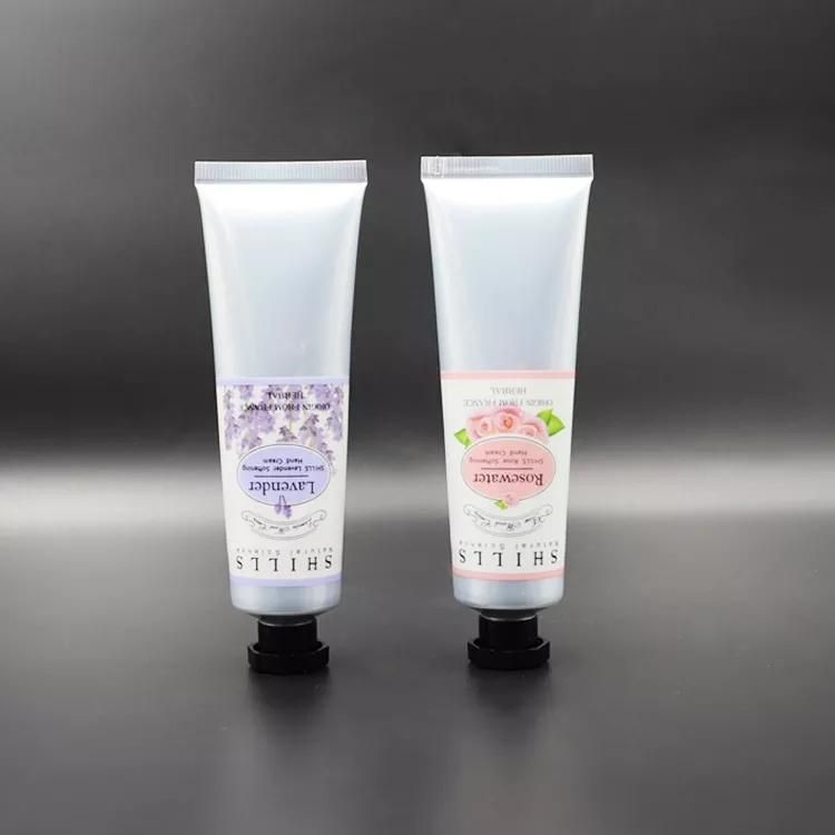 Offset Printing Flower Hand Cream Aluminum Plastic Tube Packing